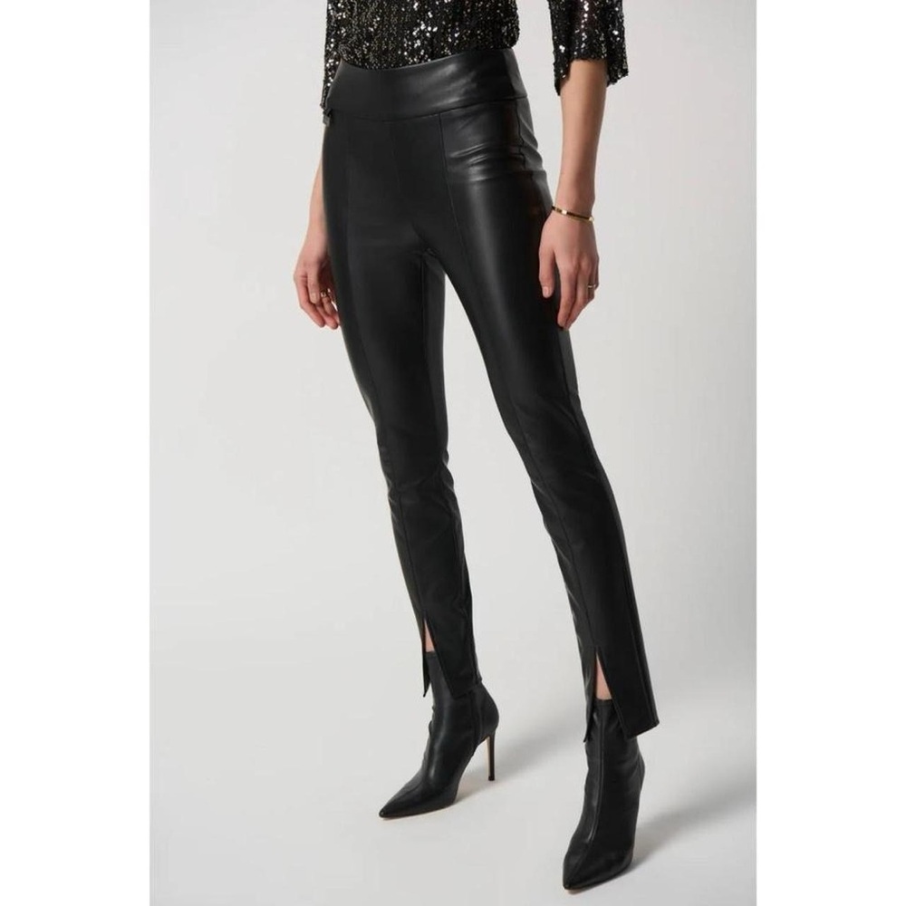 *NWT* Sbetro black faux leather pants